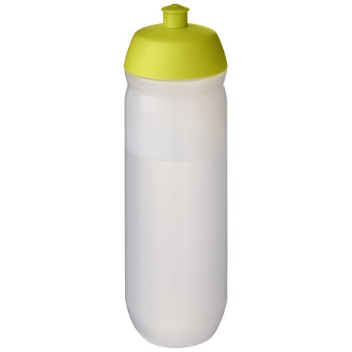 Bouteille de sport publicitaire 750 ml HydroFlex™ Clear Citron vert et Givré